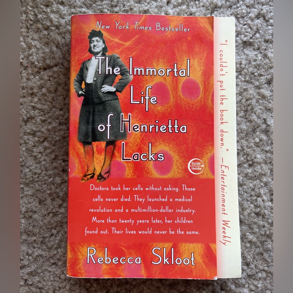The Immortal Life of Henrietta Lacks Book